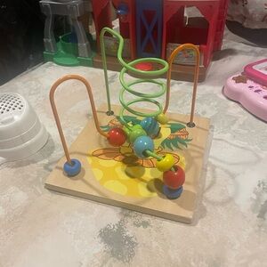 Colorful Bead Maze Activity Toy